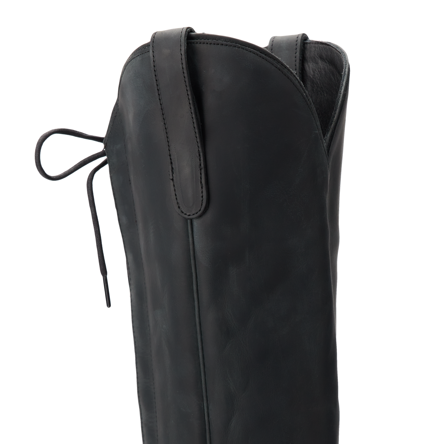 Olivia Jane Knee High Corset - Matte Black