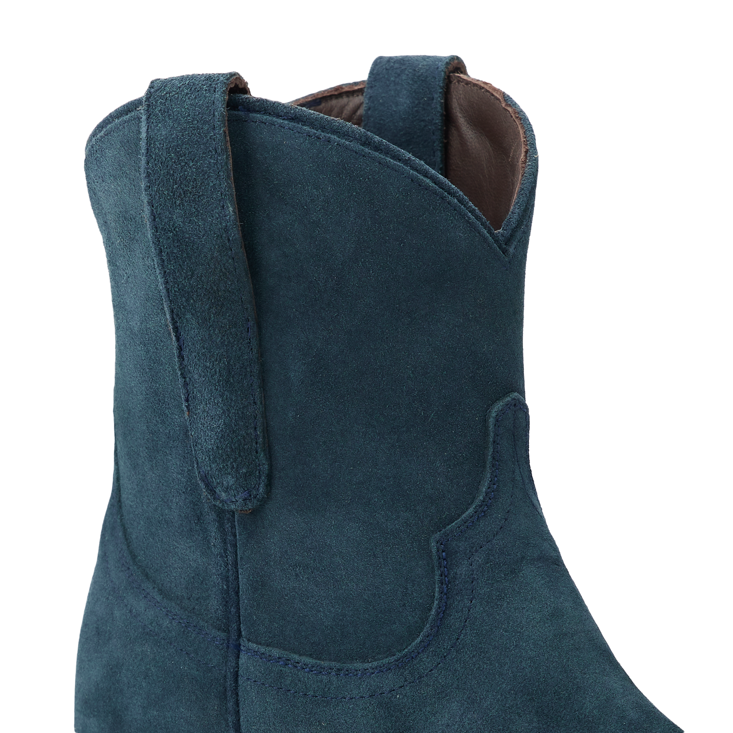 Emma Jane Bootie - Navy Suede