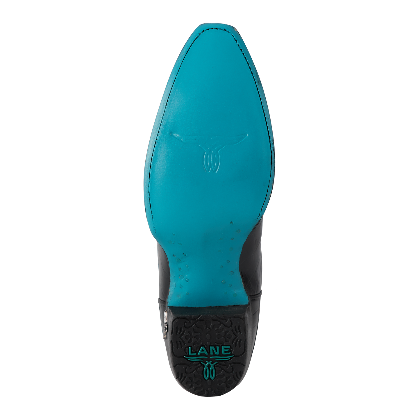 Emma Jane Bootie carbon croc sole detail