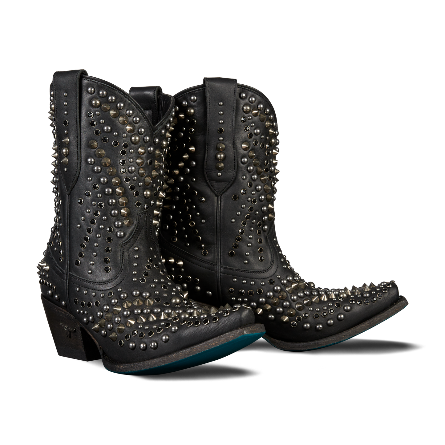 Black studded Dolly Bootie