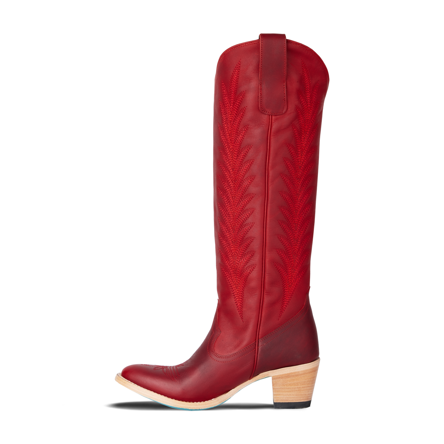 Jentry Knee High Boot - Smoldering Ruby