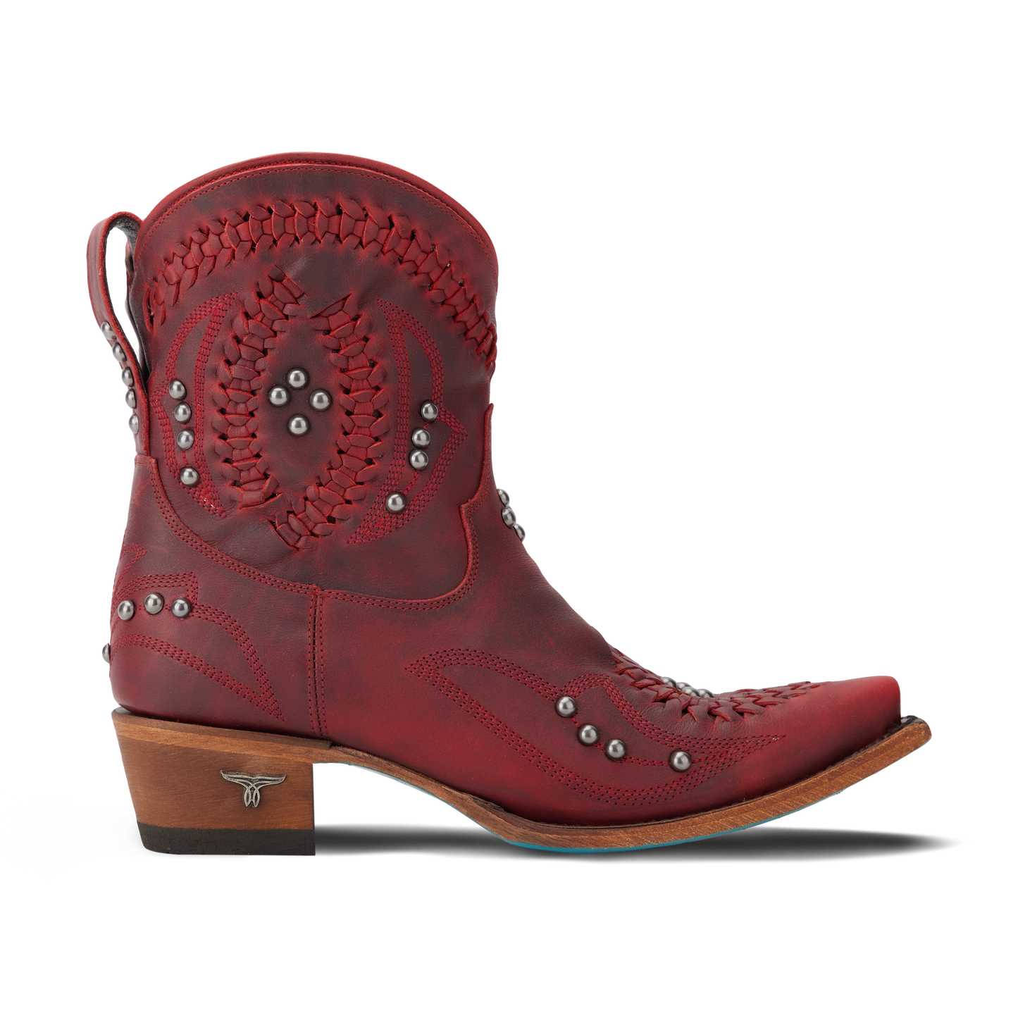 Cossette Bootie in Smoldering Ruby
