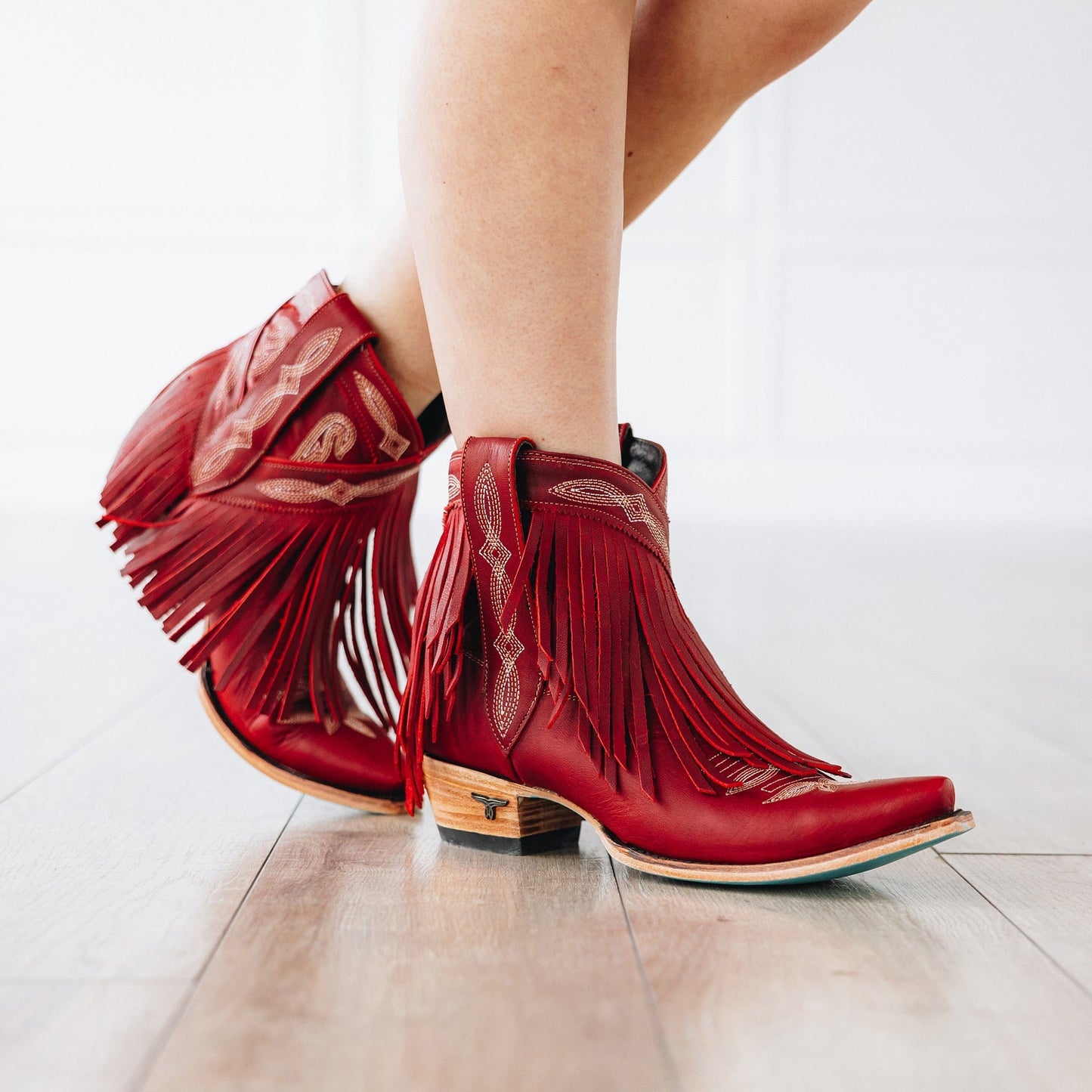 Senita Falls Bootie - Smoldering Ruby Cowboy Boots