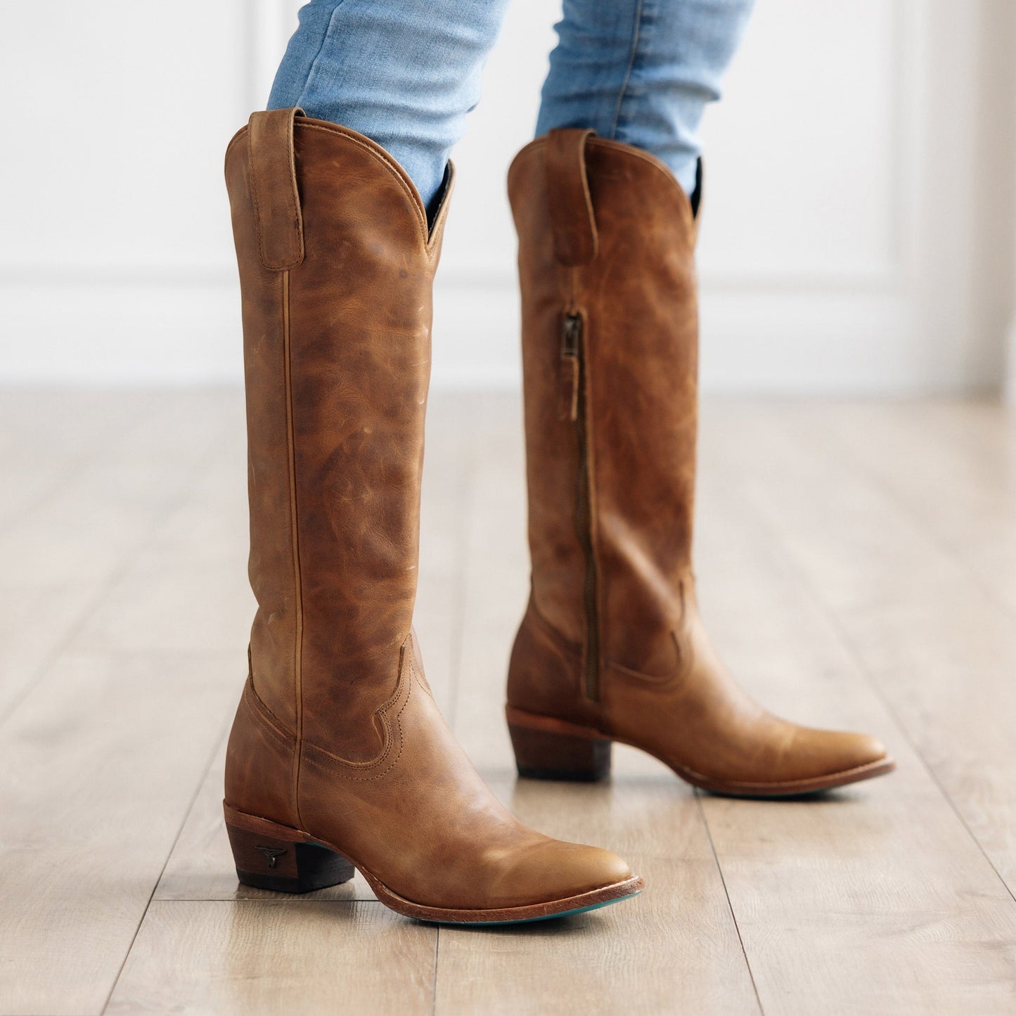 Desert Clay Plain Jane LS1 Leather Boots