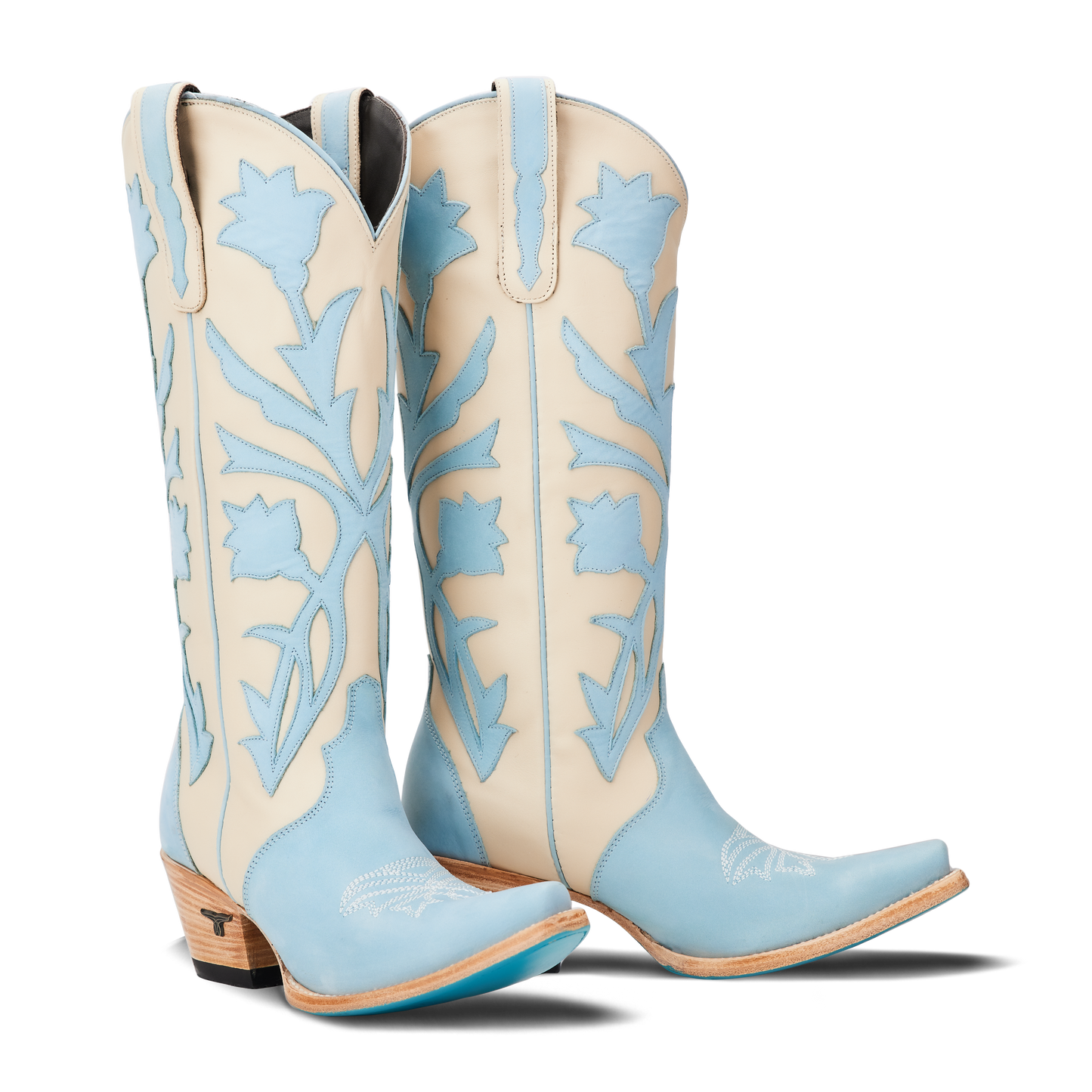 Jolene Blueberry Buttermilk Cowboy Boots