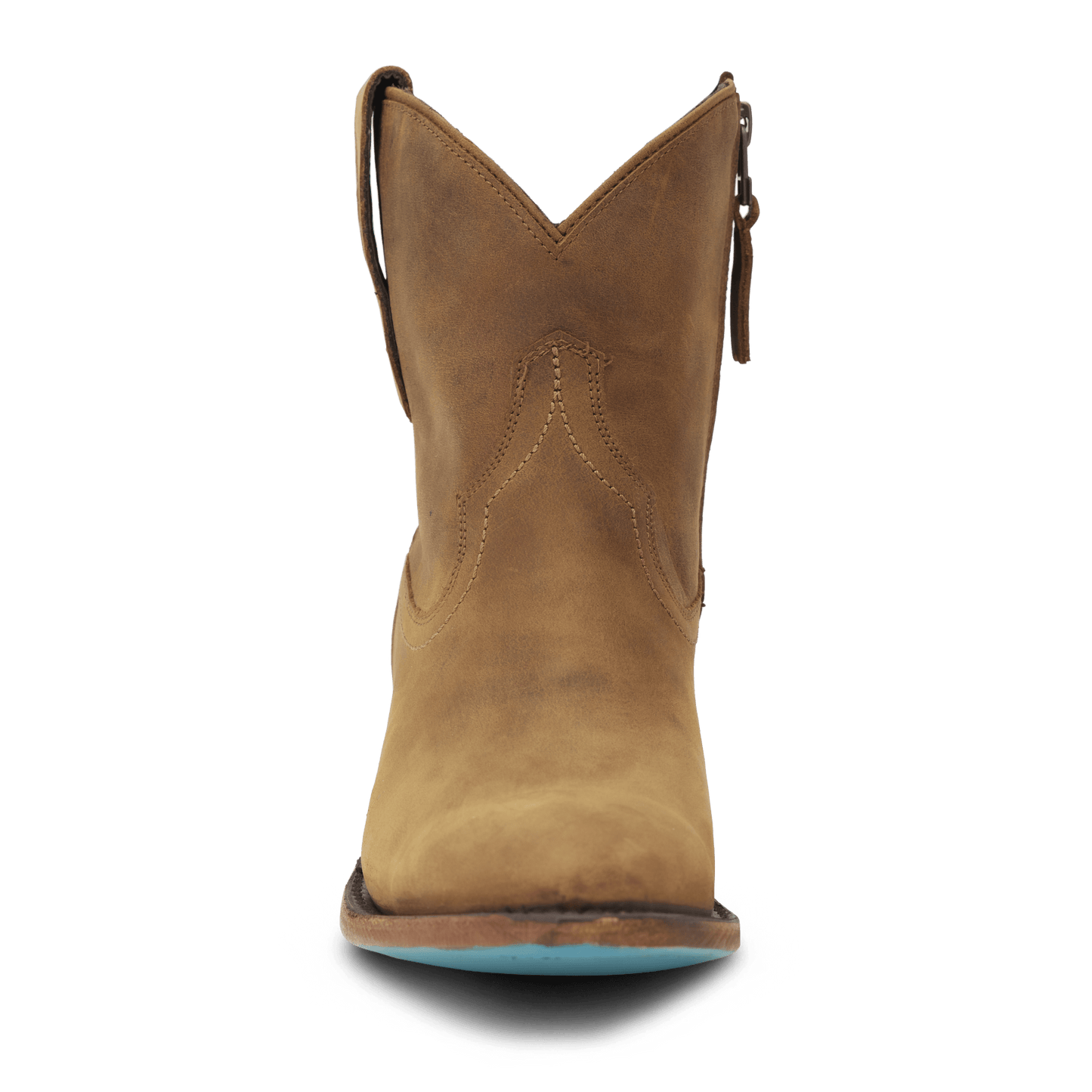 Burnt Caramel Plain Jane Bootie