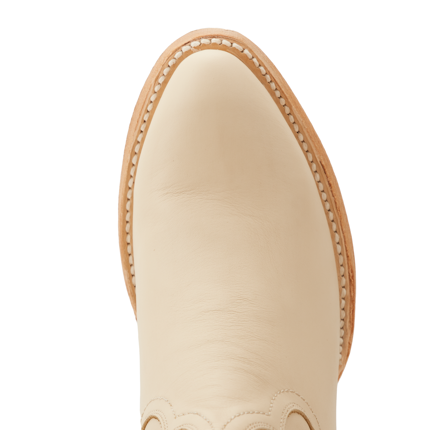 Plain Jane Bootie - Pale Ivory