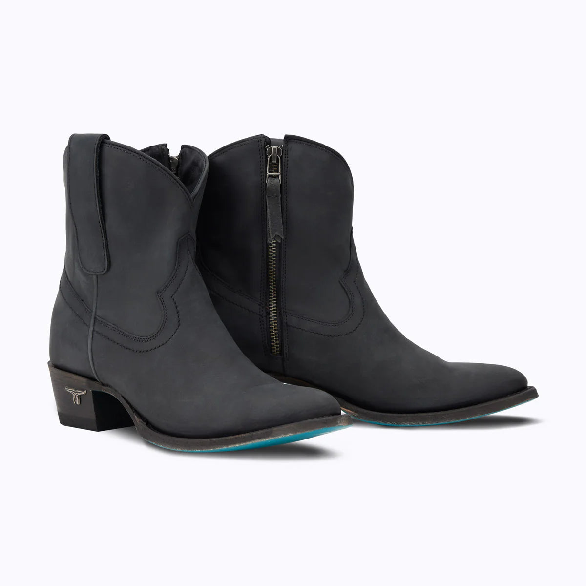 Matte black Plain Jane Bootie