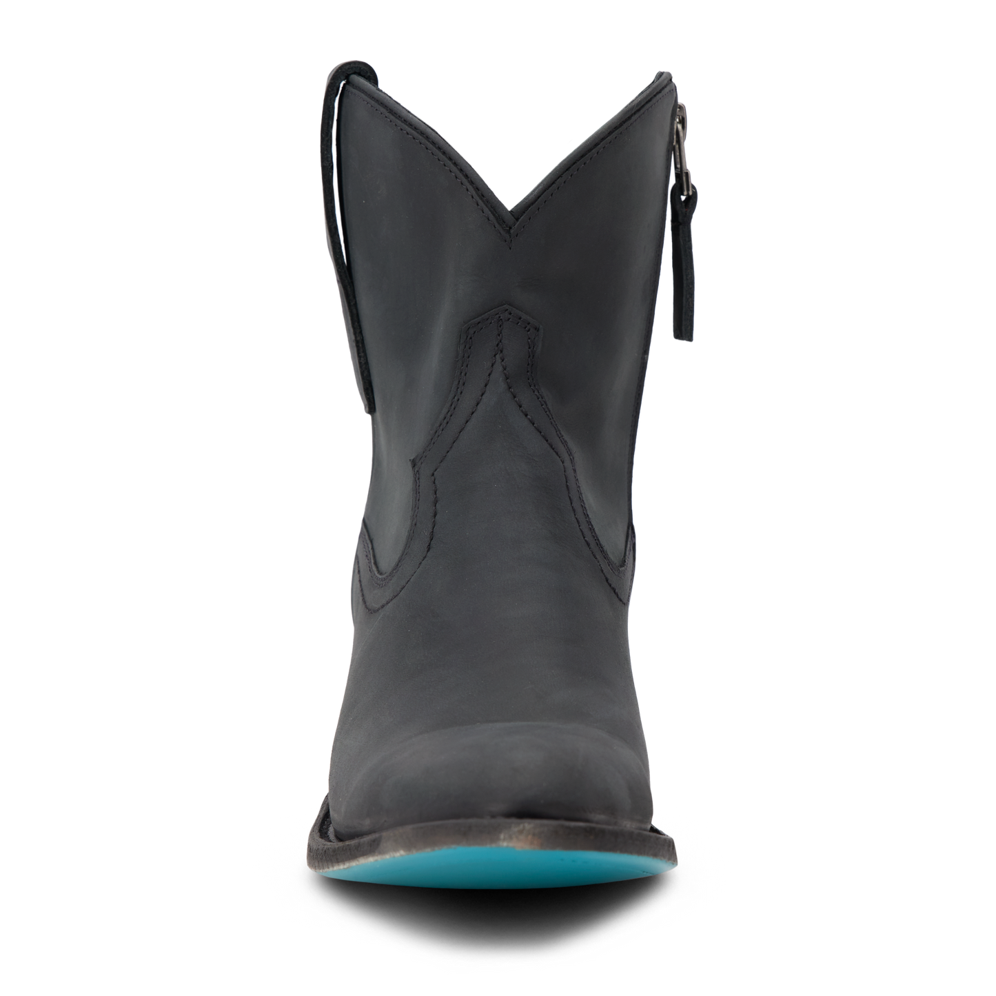 Matte Black Plain Jane Bootie
