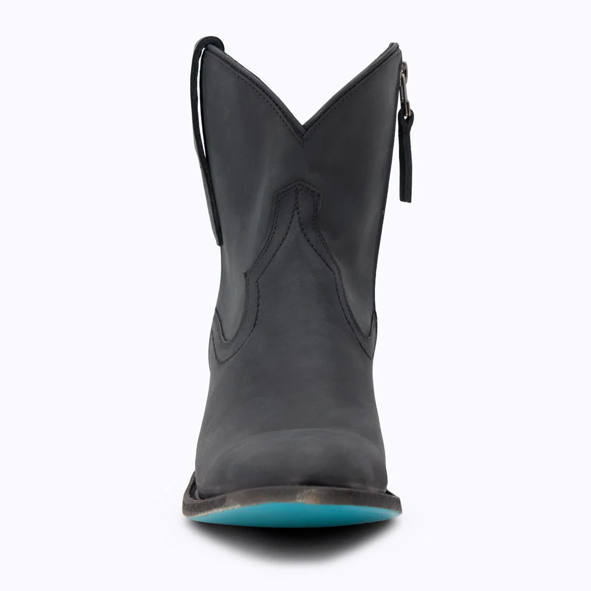 Matte black Plain Jane Bootie