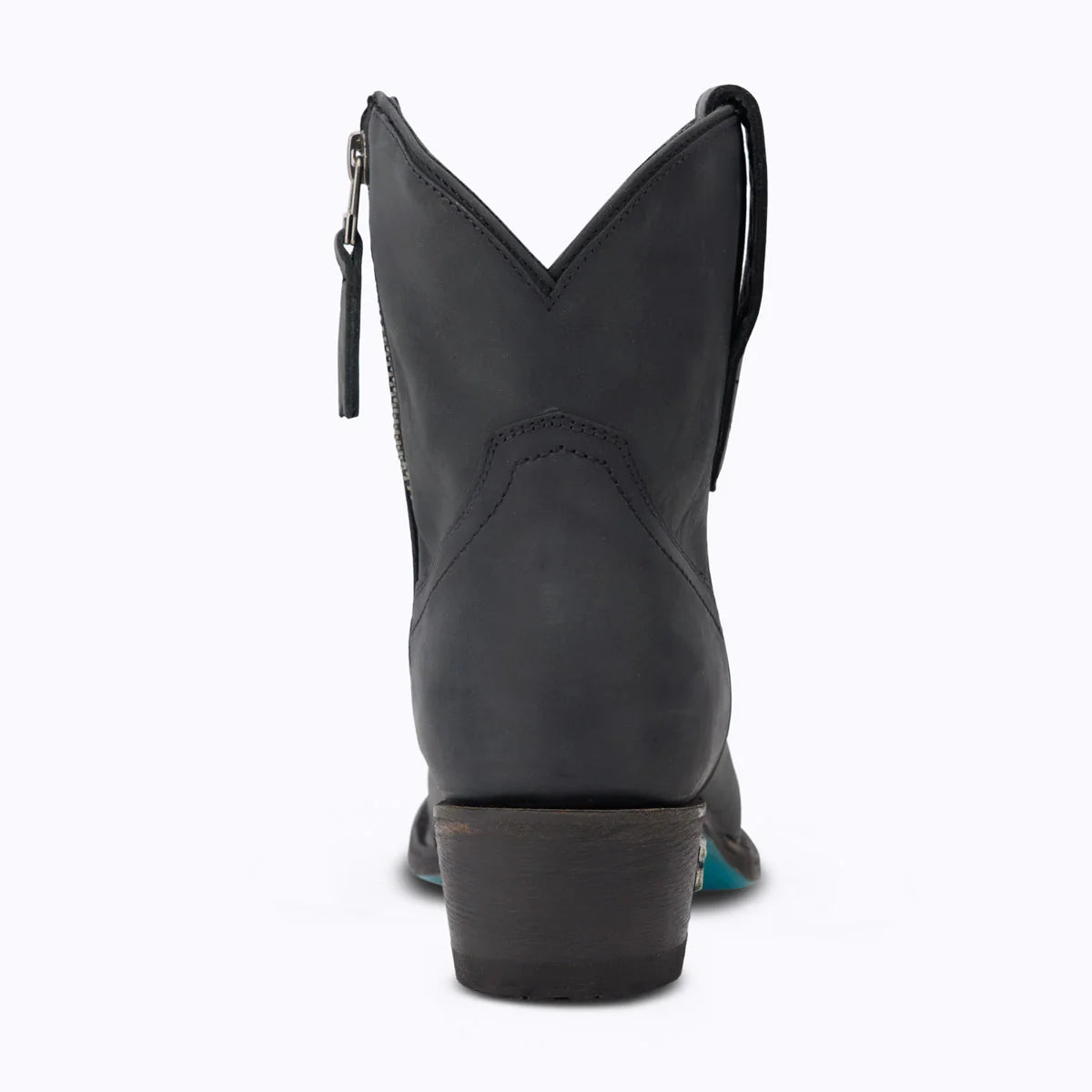 Matte black Plain Jane Bootie from lb0553h