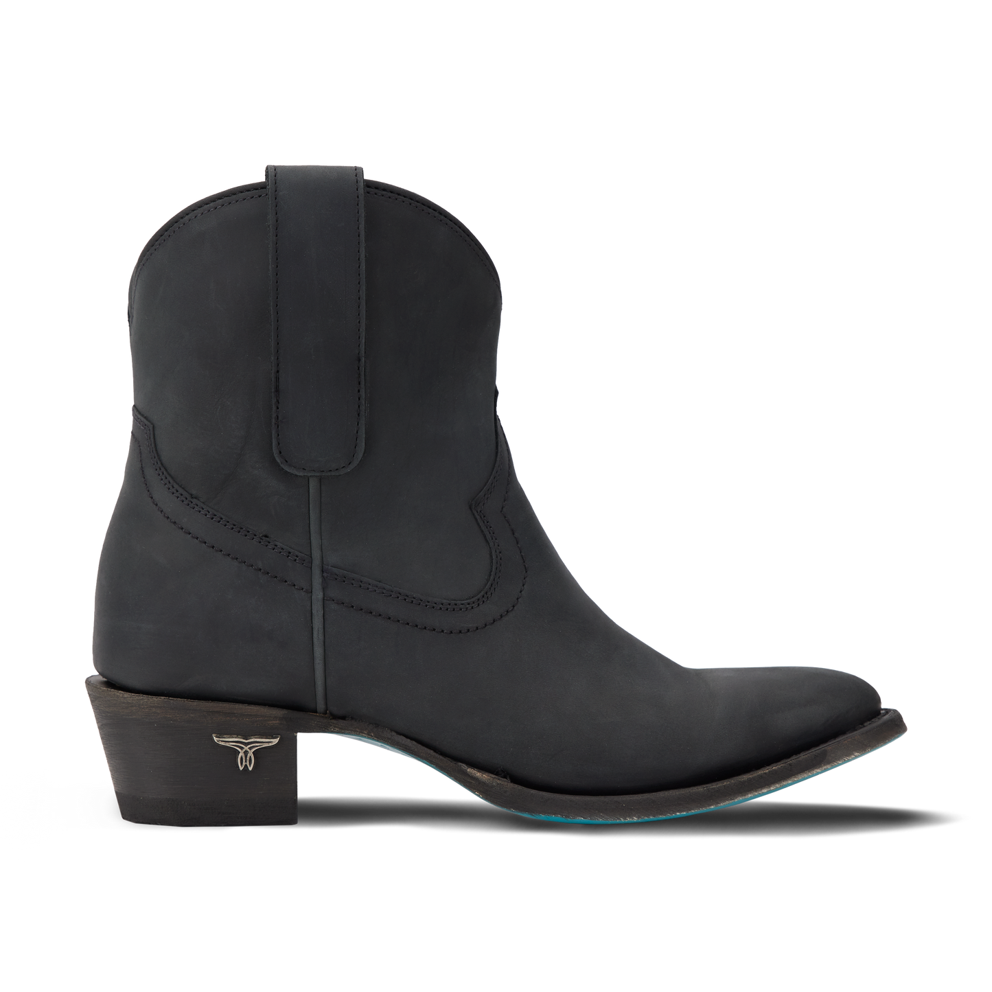 Matte Black Plain Jane Bootie
