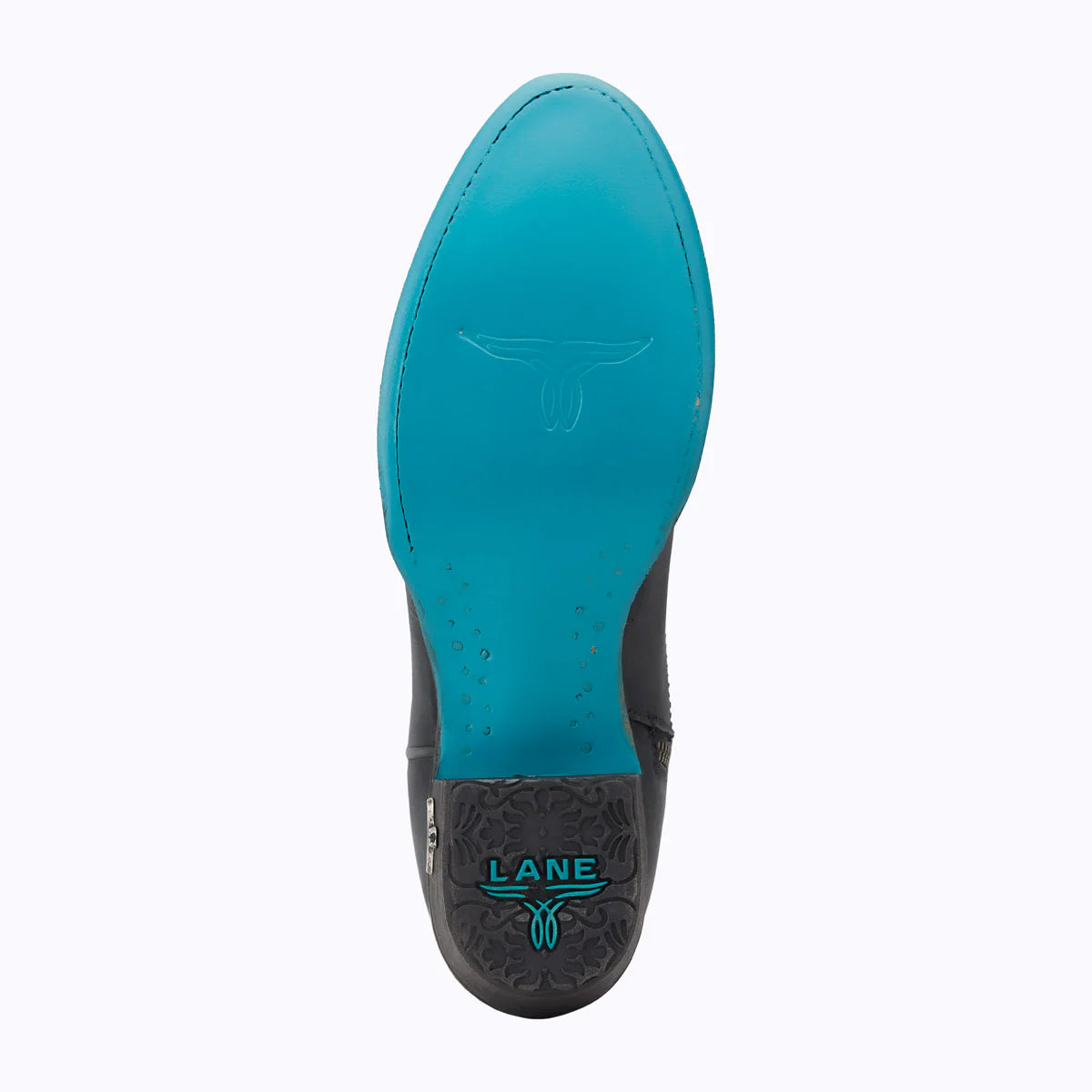 Lane Plain Jane Bootie in Matte Black, sole view