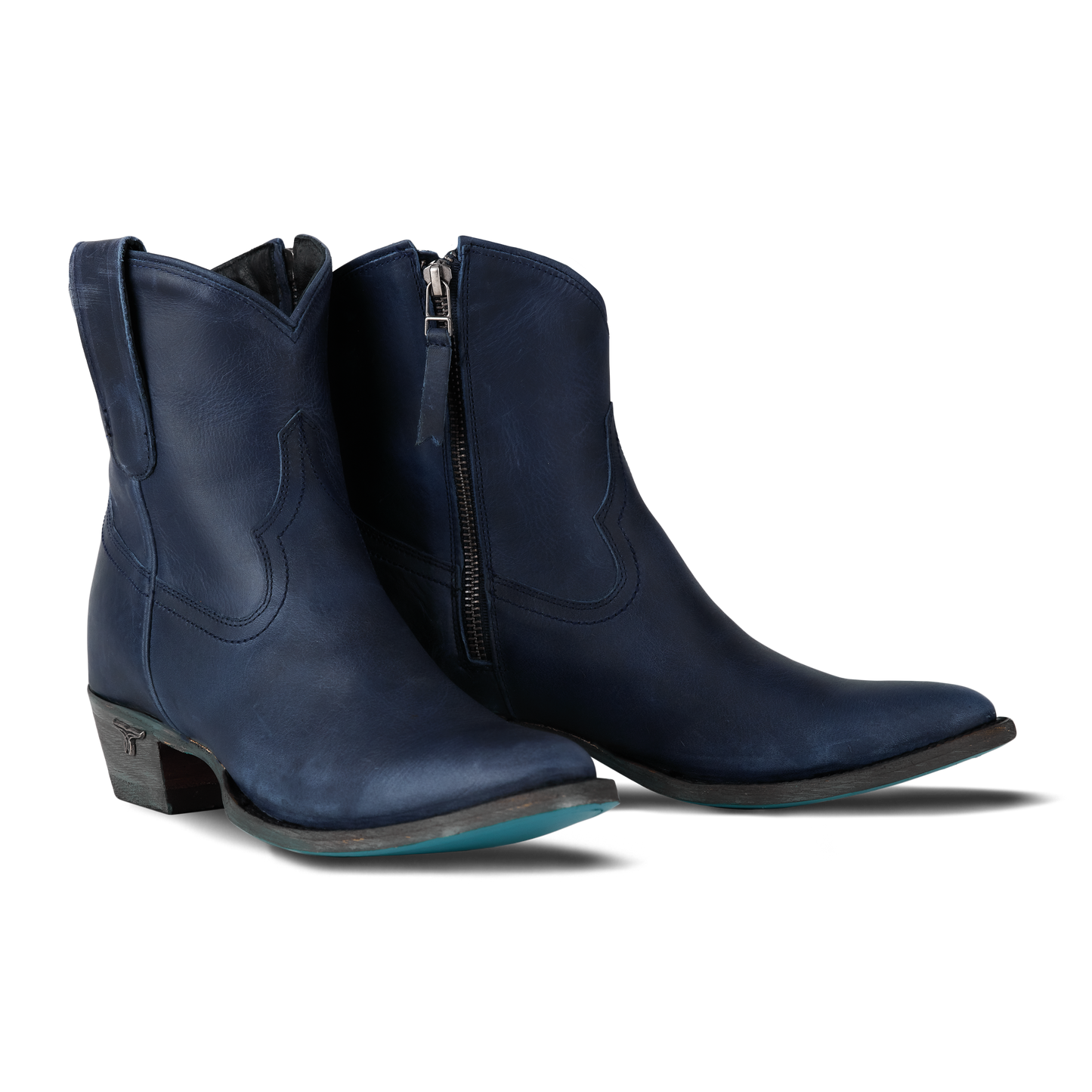Midnight Navy Plain Jane Bootie
