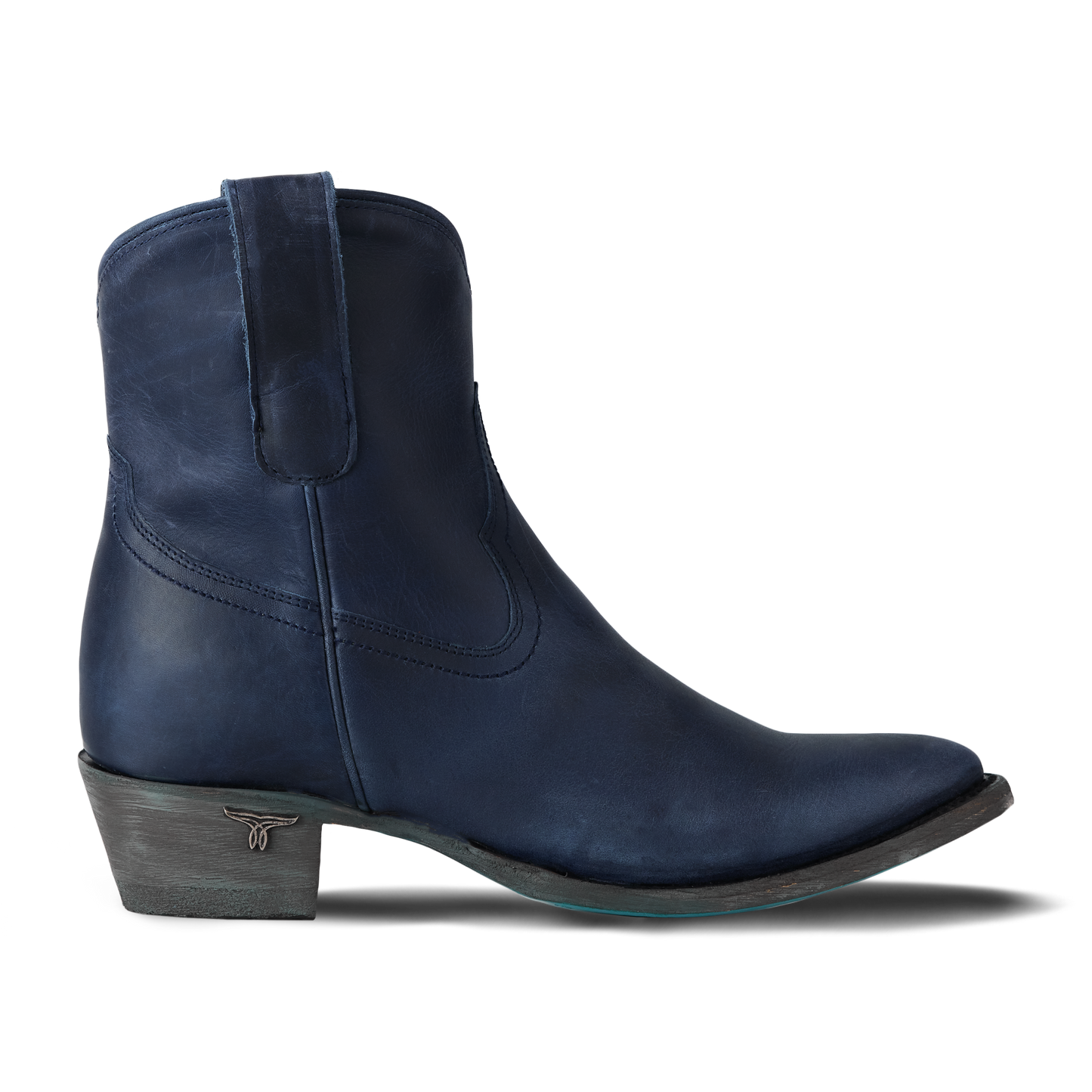 Midnight Navy Plain Jane Bootie