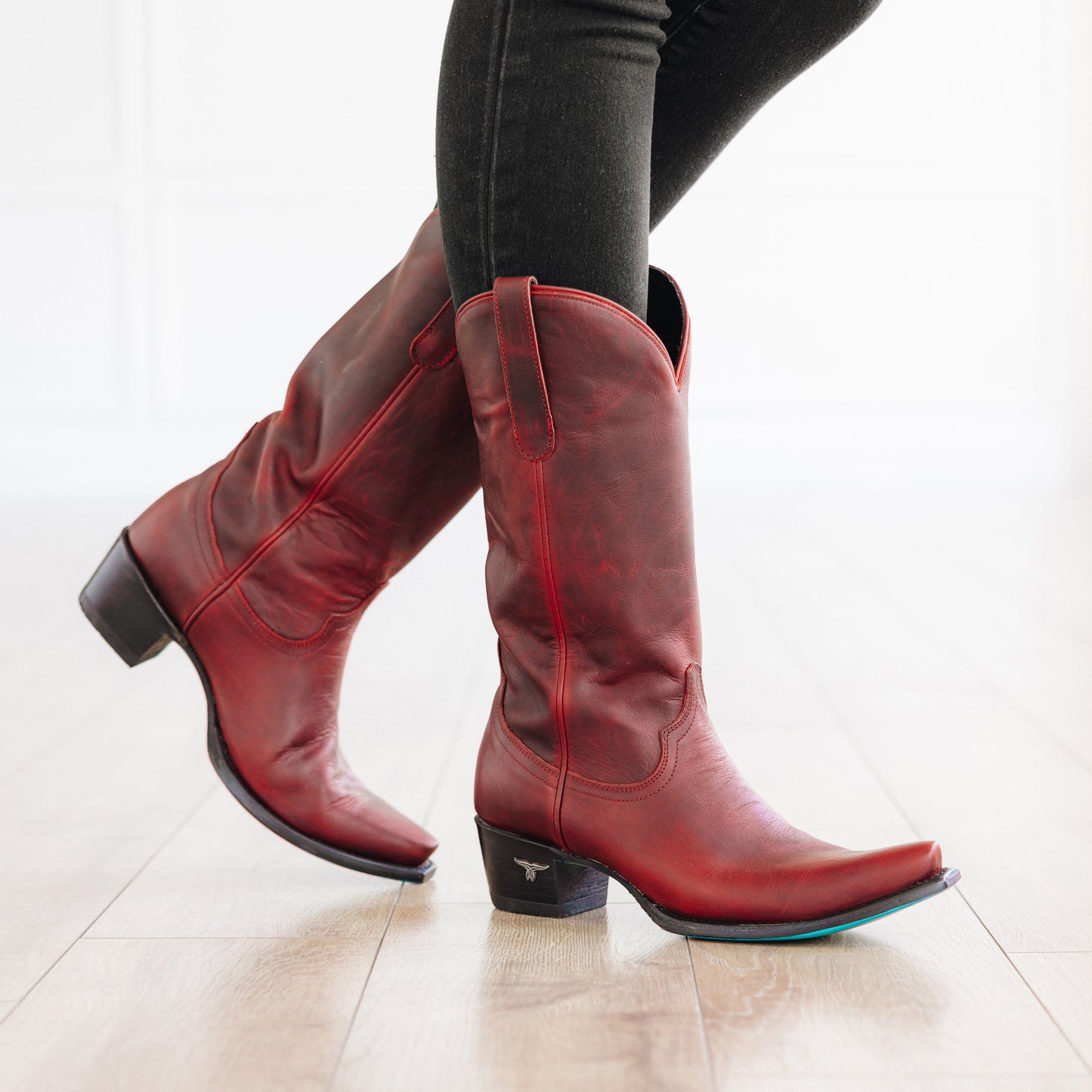 Billie Smoldering Ruby cowboy boots