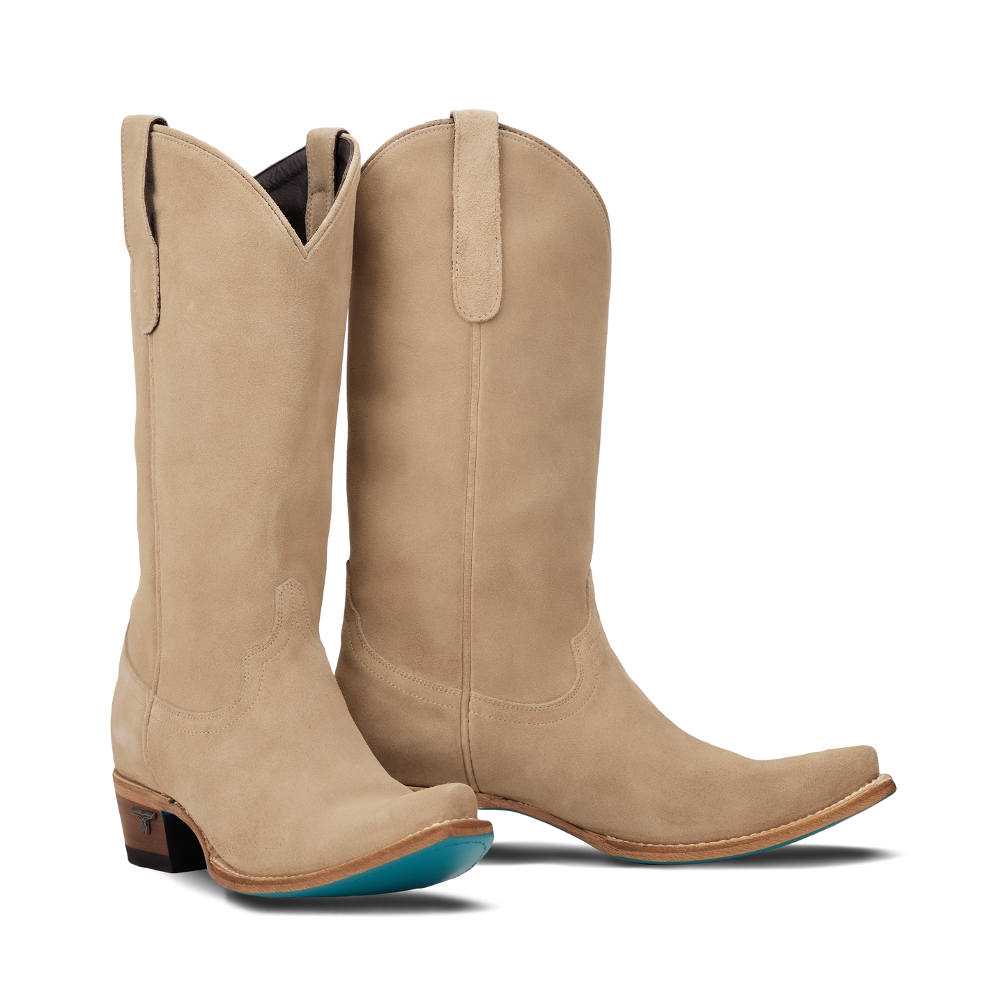 Emma Jane Lattesuede Cowboy Boots