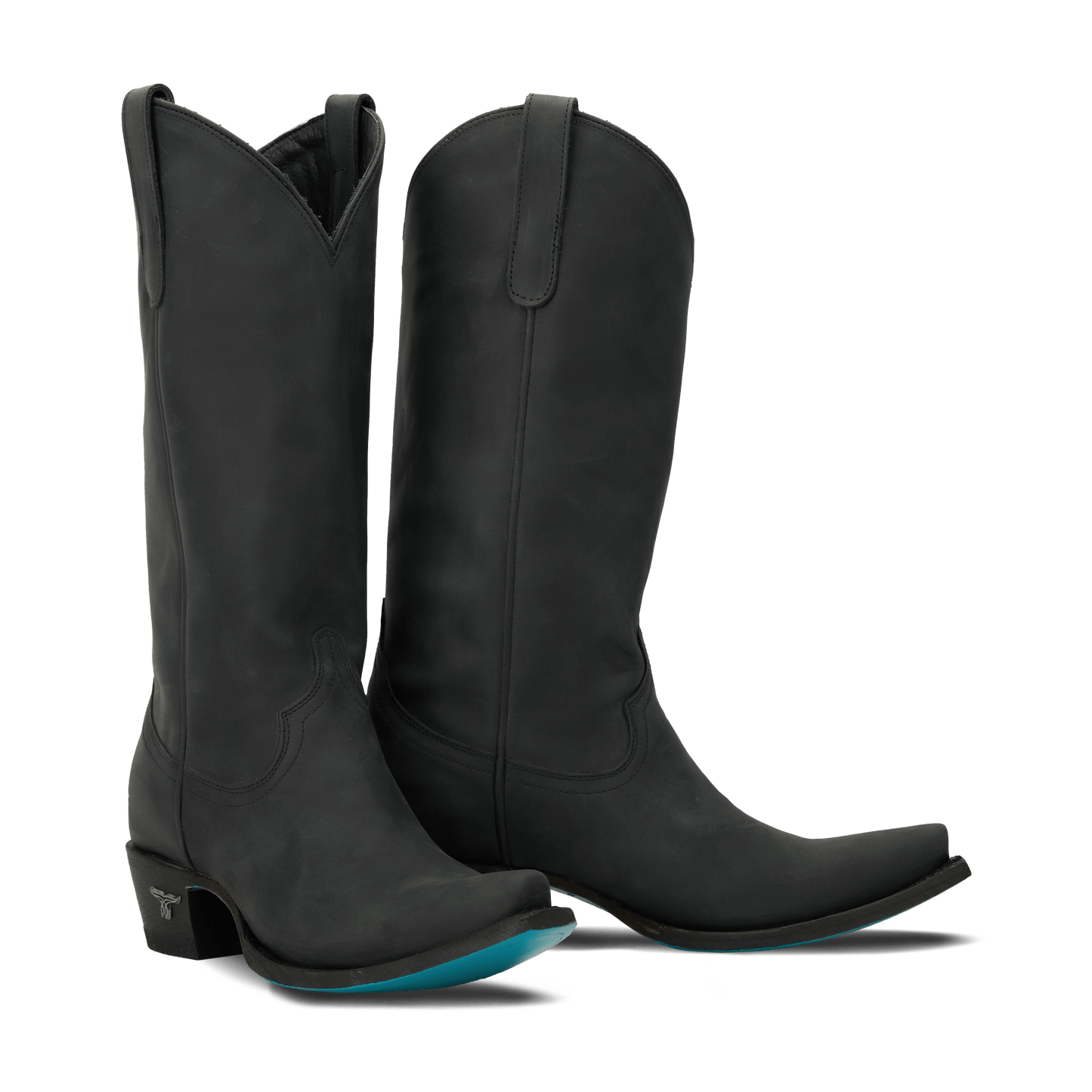 Emma Jane Matte Black PS1 Cowboy Boots