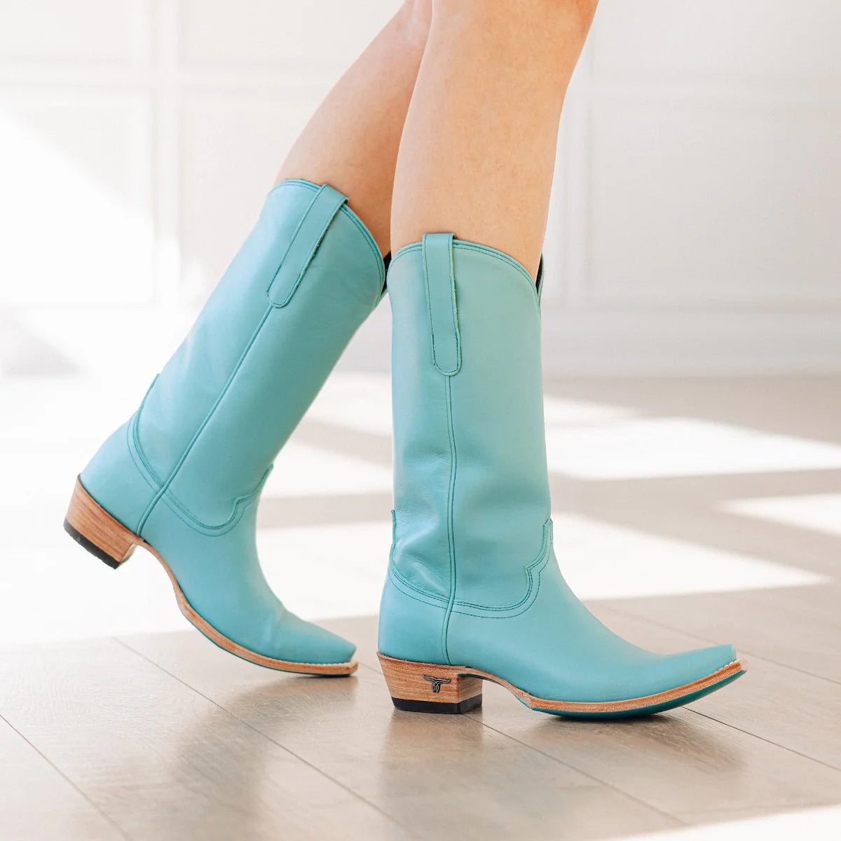 Turquoise Blaze Emma Jane Cowboy Boots