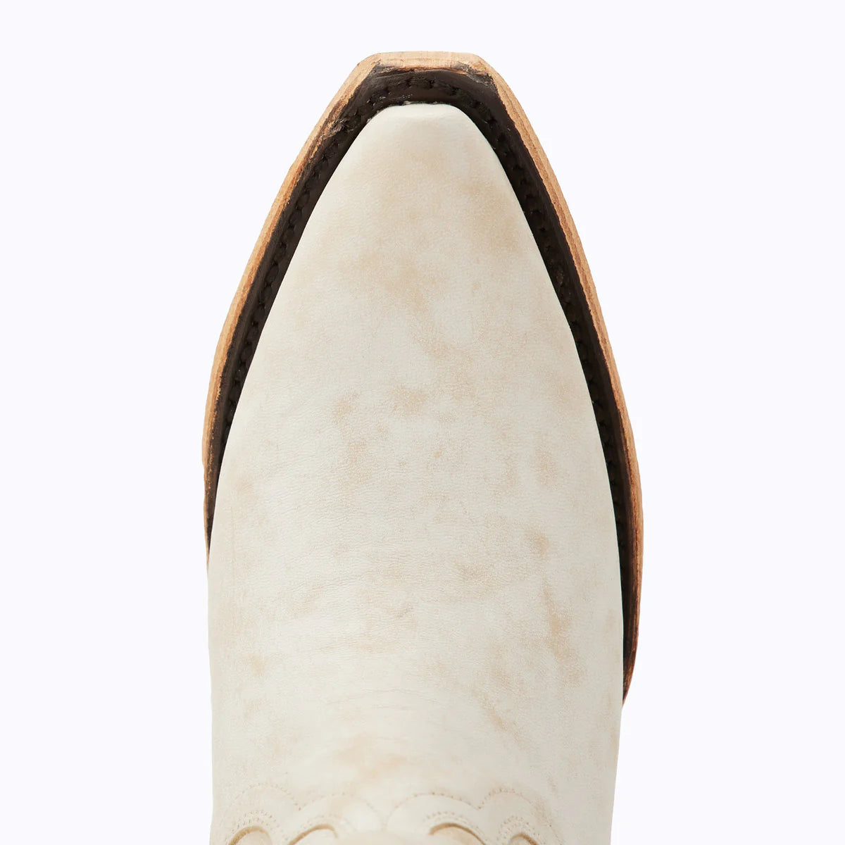 Emma Jane ceramic crackle boot toe detail