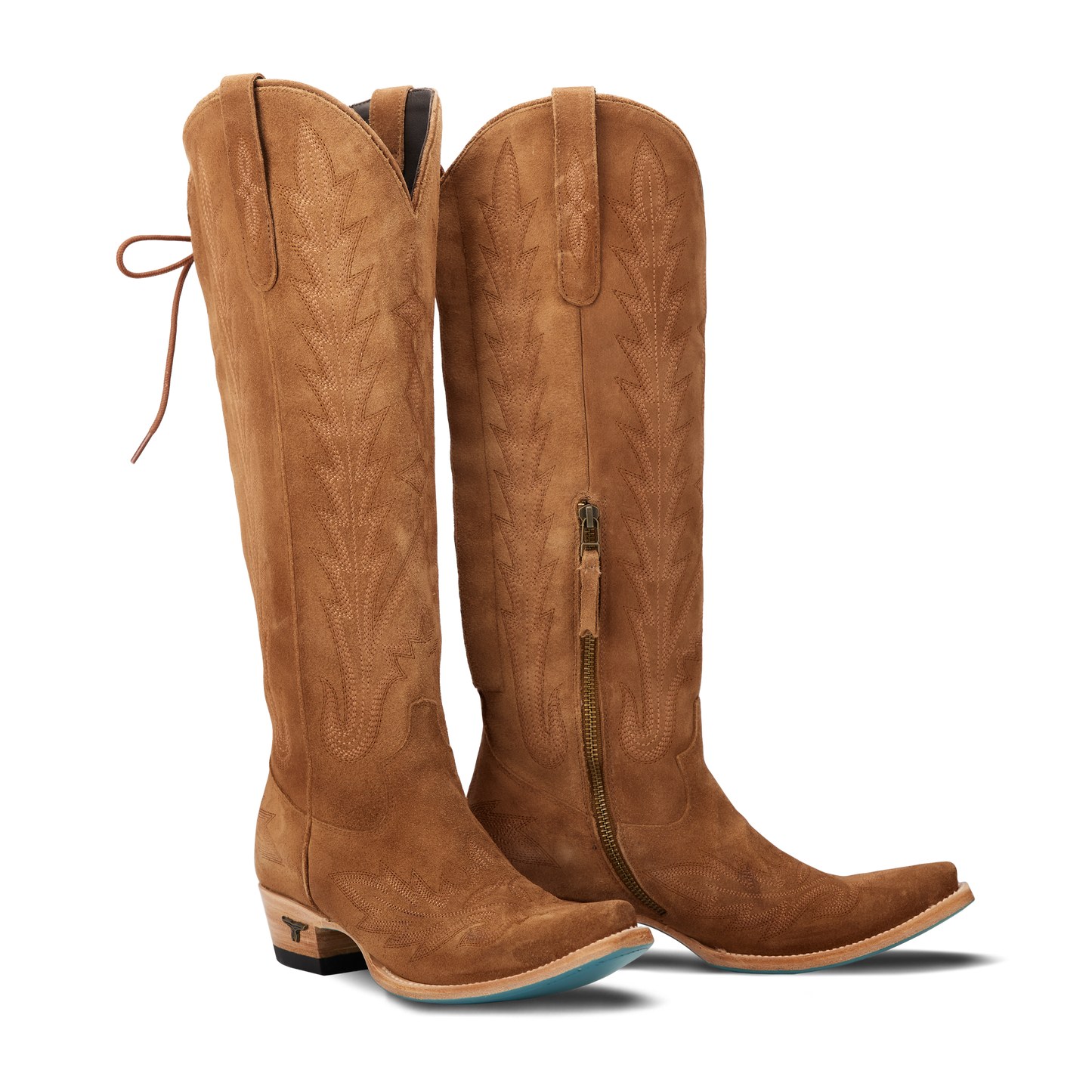 Lexington Knee High Corset - Toffee Suede