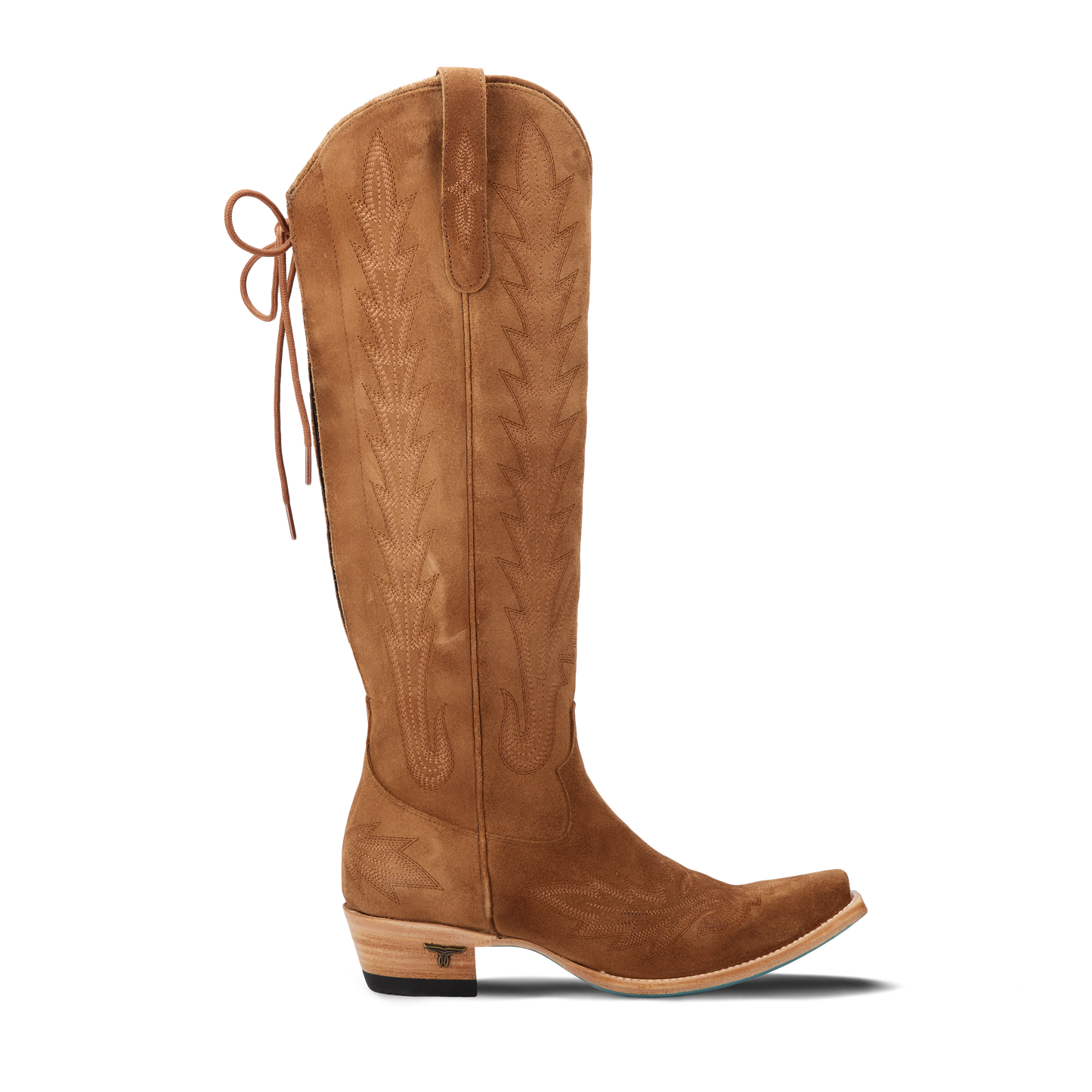 Lexington Knee High Corset - Toffee Suede