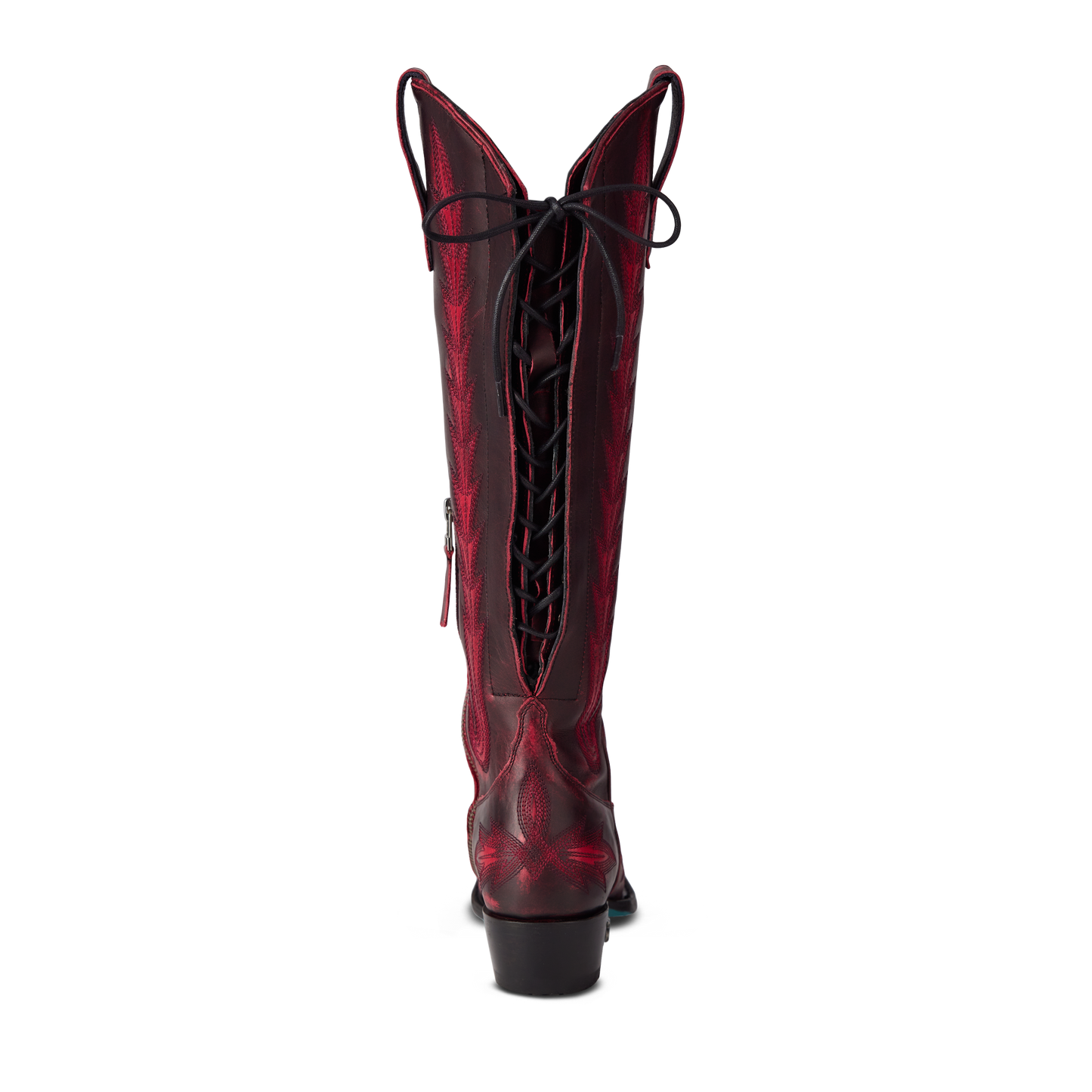 Lexington Knee High Corset - Black Cherry