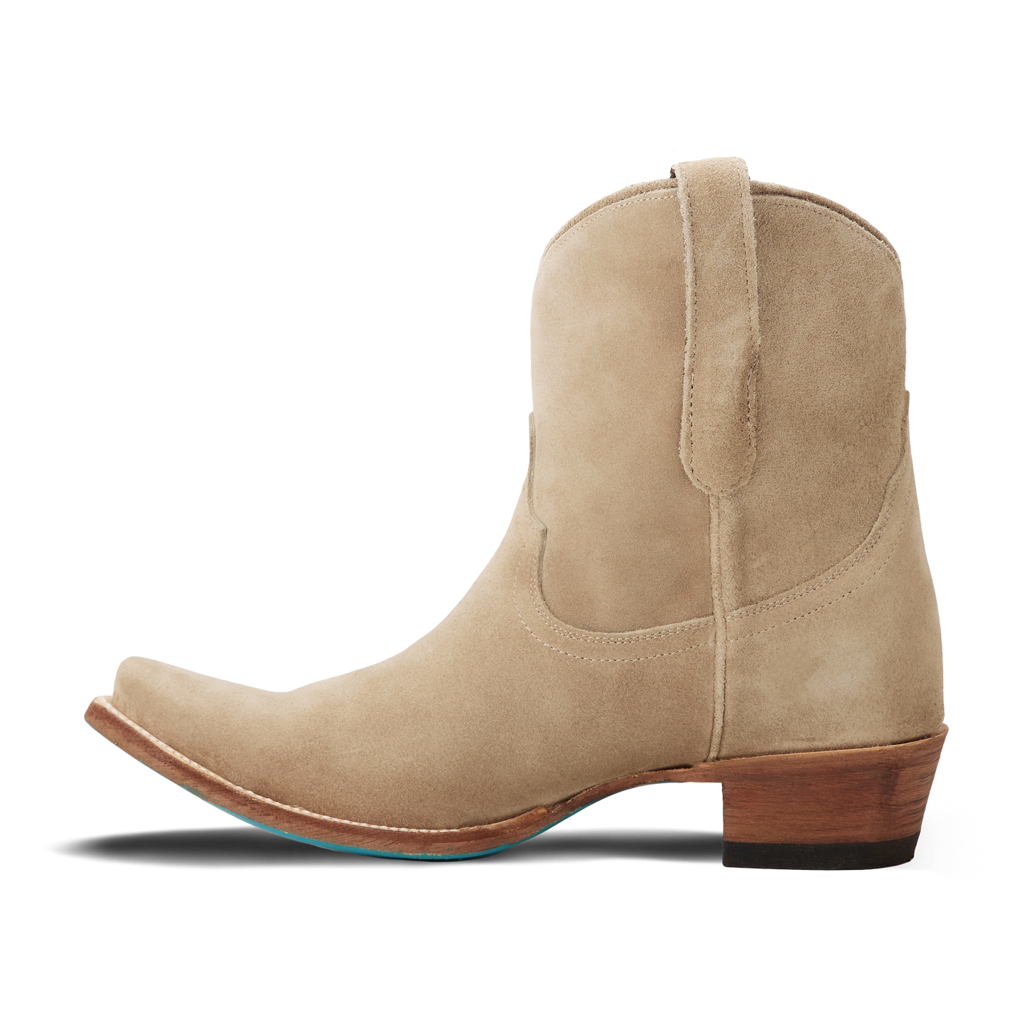 Emma Jane Bootie - Latte Suede