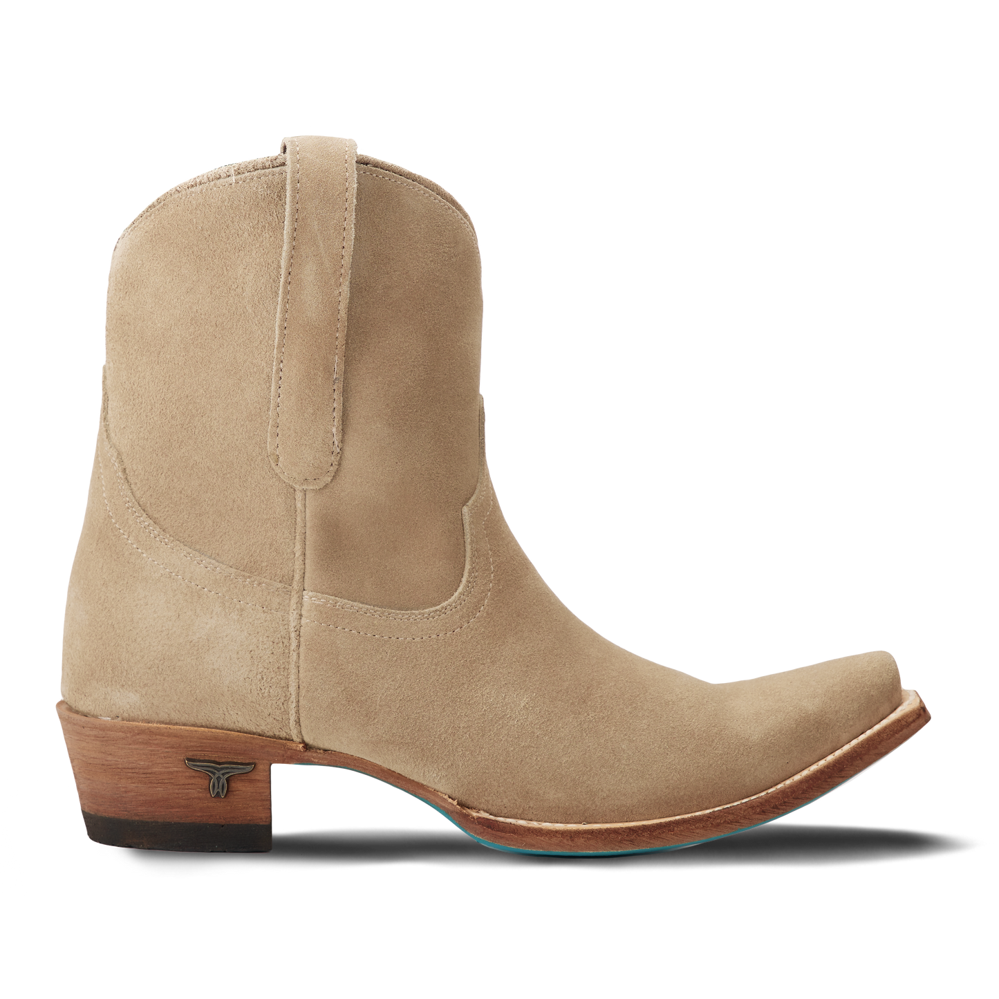 Emma Jane Bootie - Latte Suede