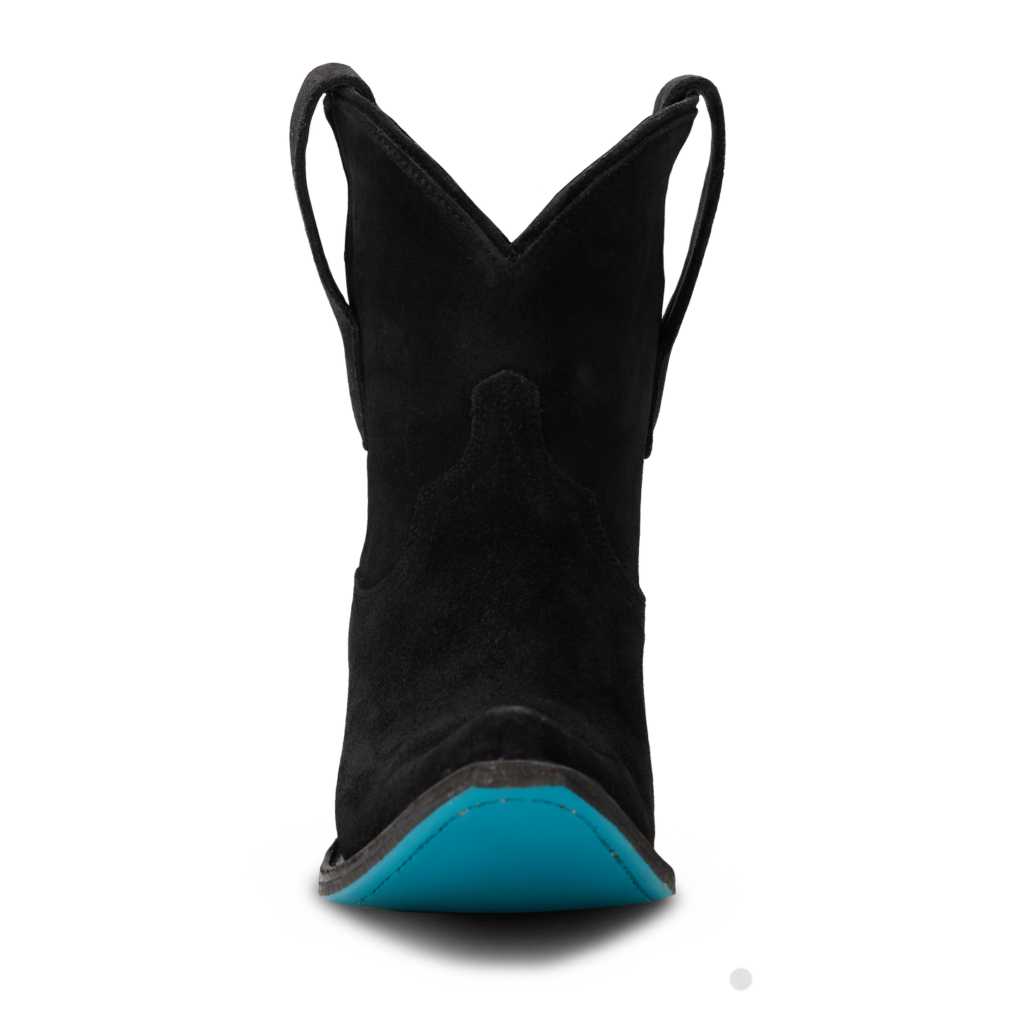 Emma Jane Bootie in Soft Black Suede