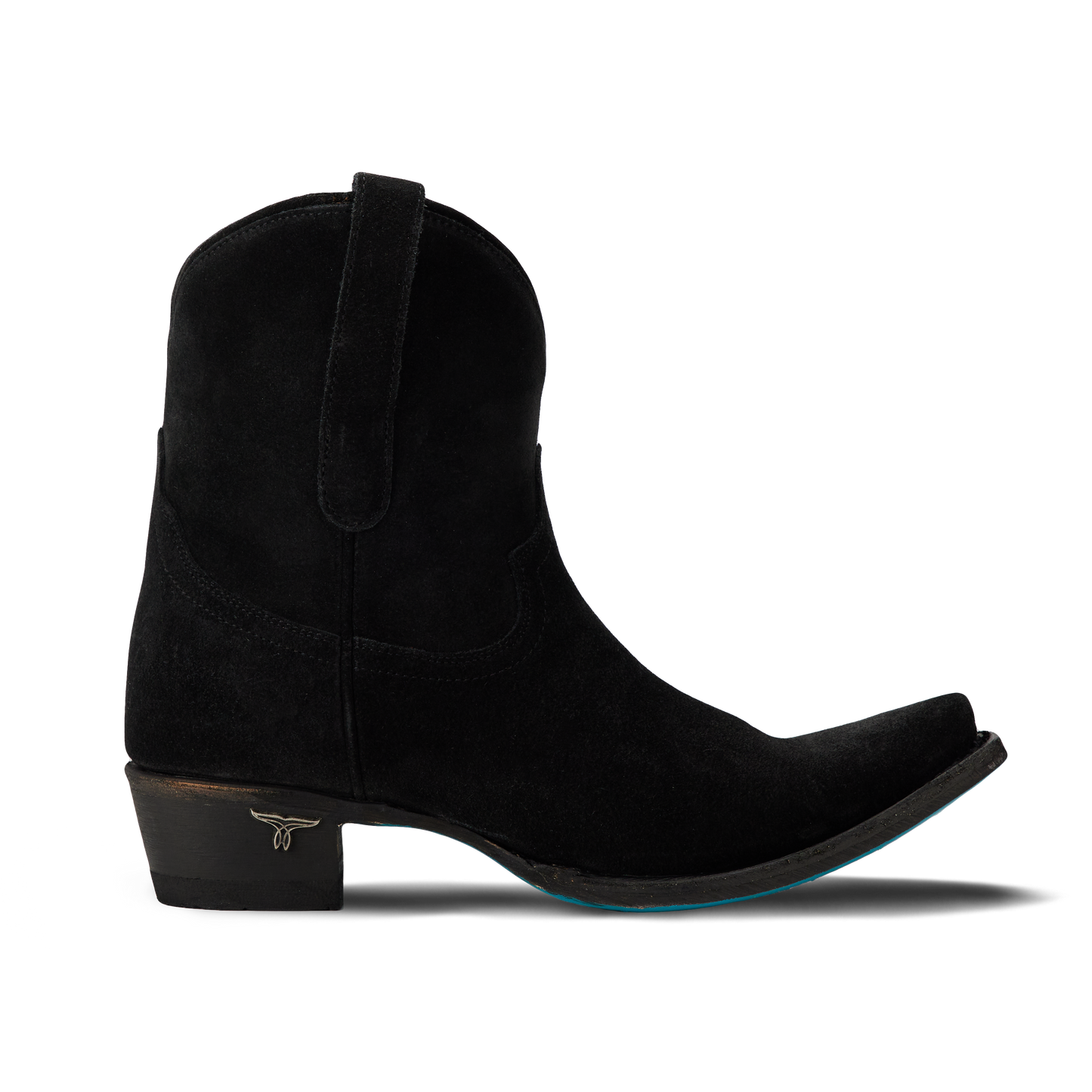 Black suede Emma Jane bootie