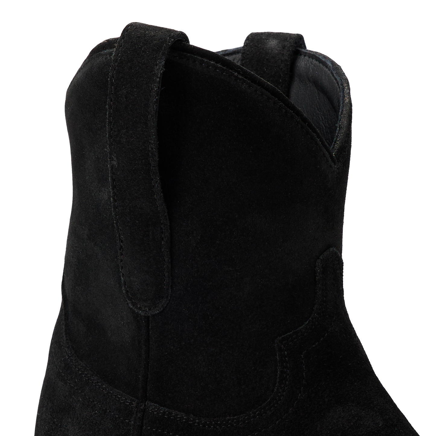Emma Jane Bootie - Soft Black Suede