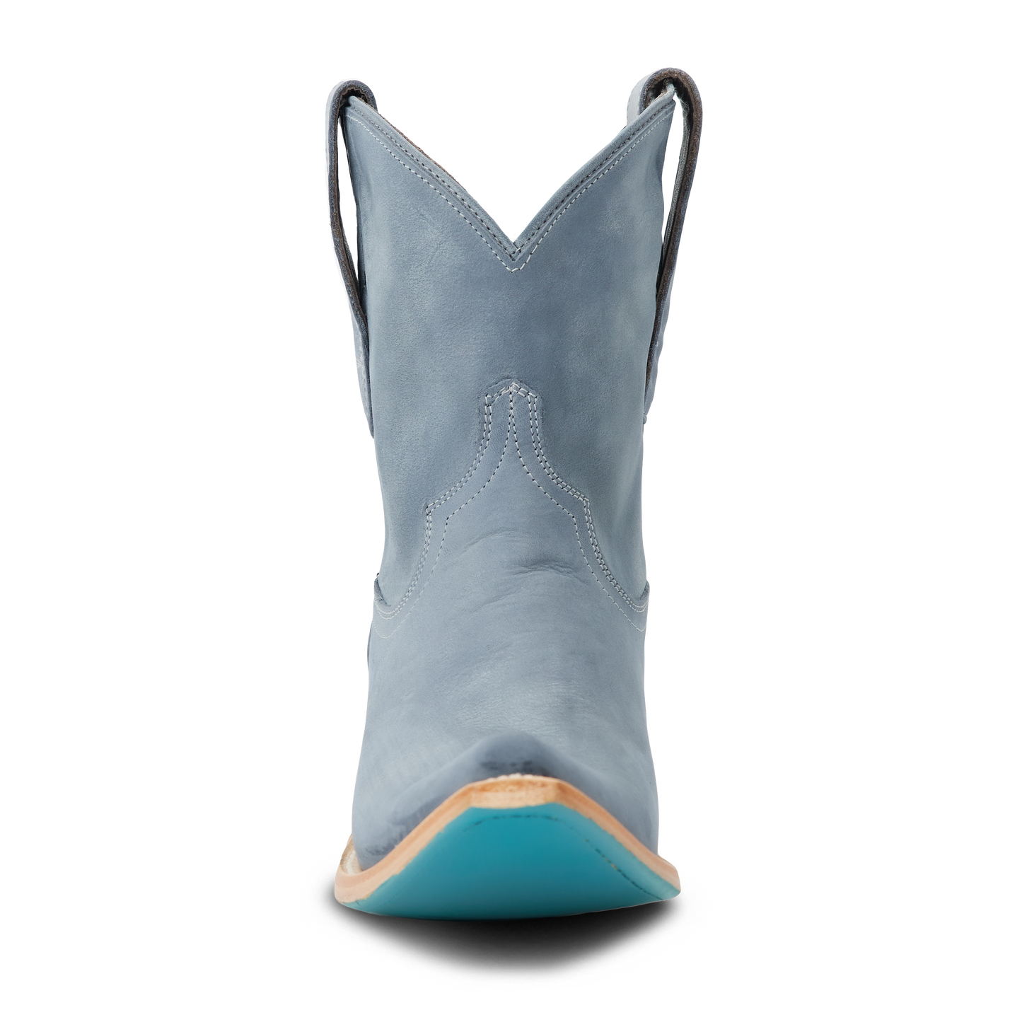 Emma Jane Bootie in Washed Denim