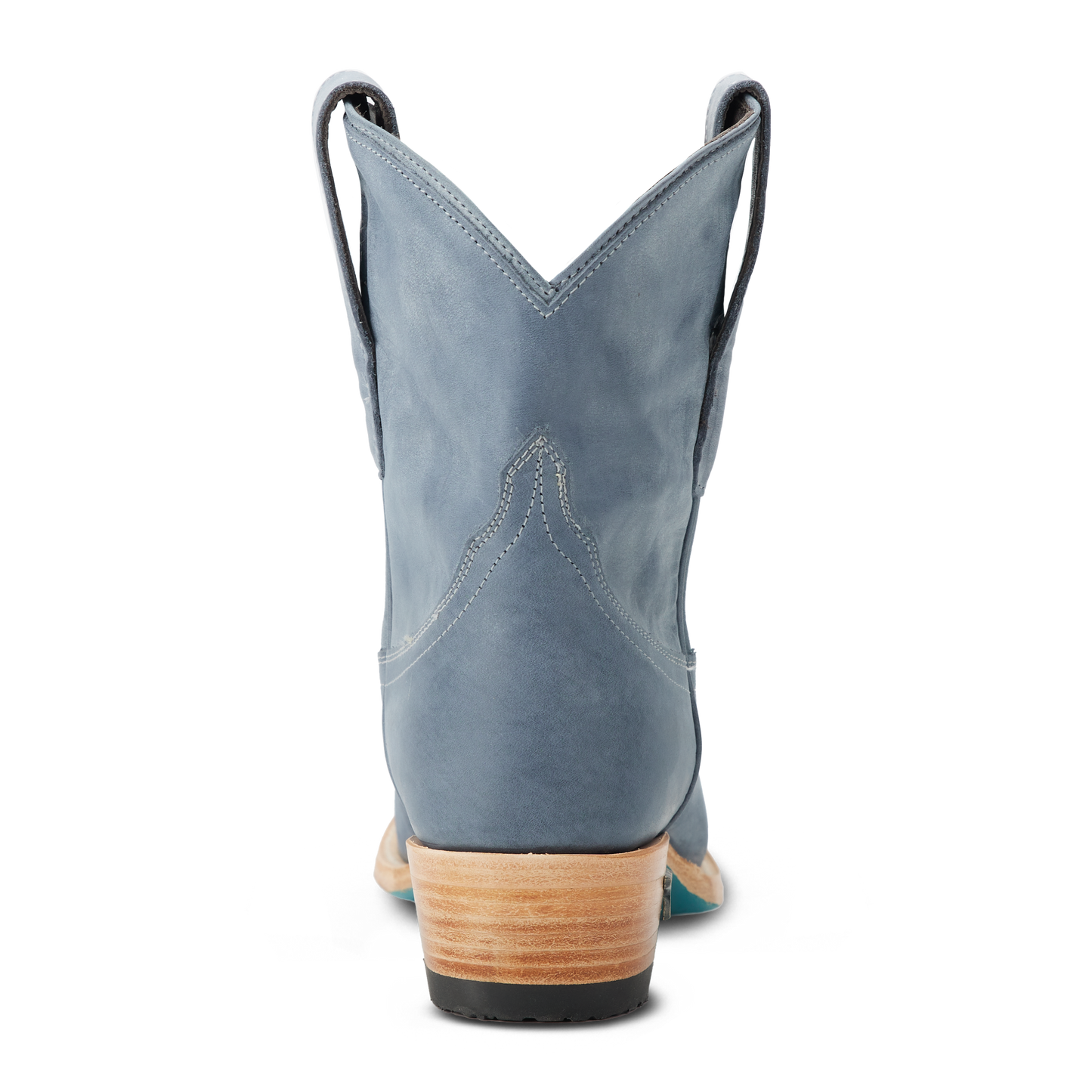 Emma Jane Bootie in Washed Denim