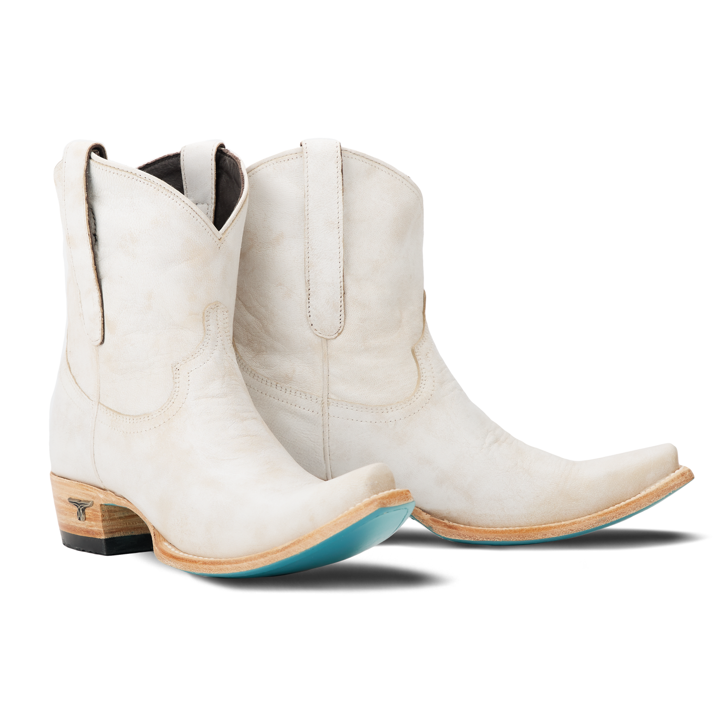 Emma Jane ceramic crackle booties