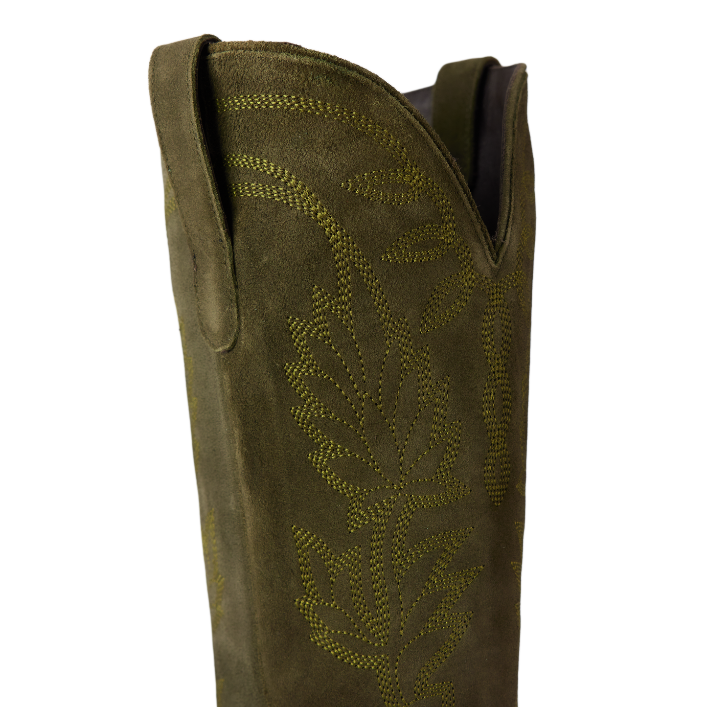 Sandaga Knee High - Olive Suede