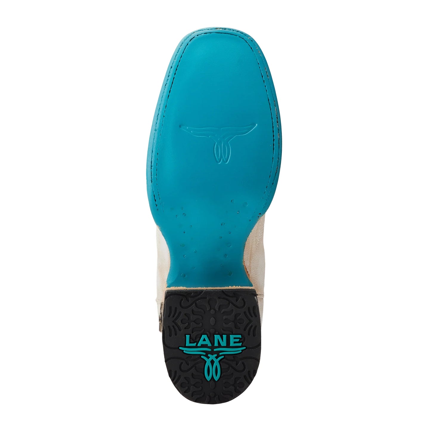 Lane Saratoga Square ceramic crackle boots sole