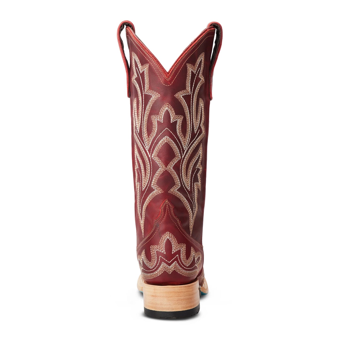 Smoldering Ruby Saratoga Square Toe Cowboy Boot