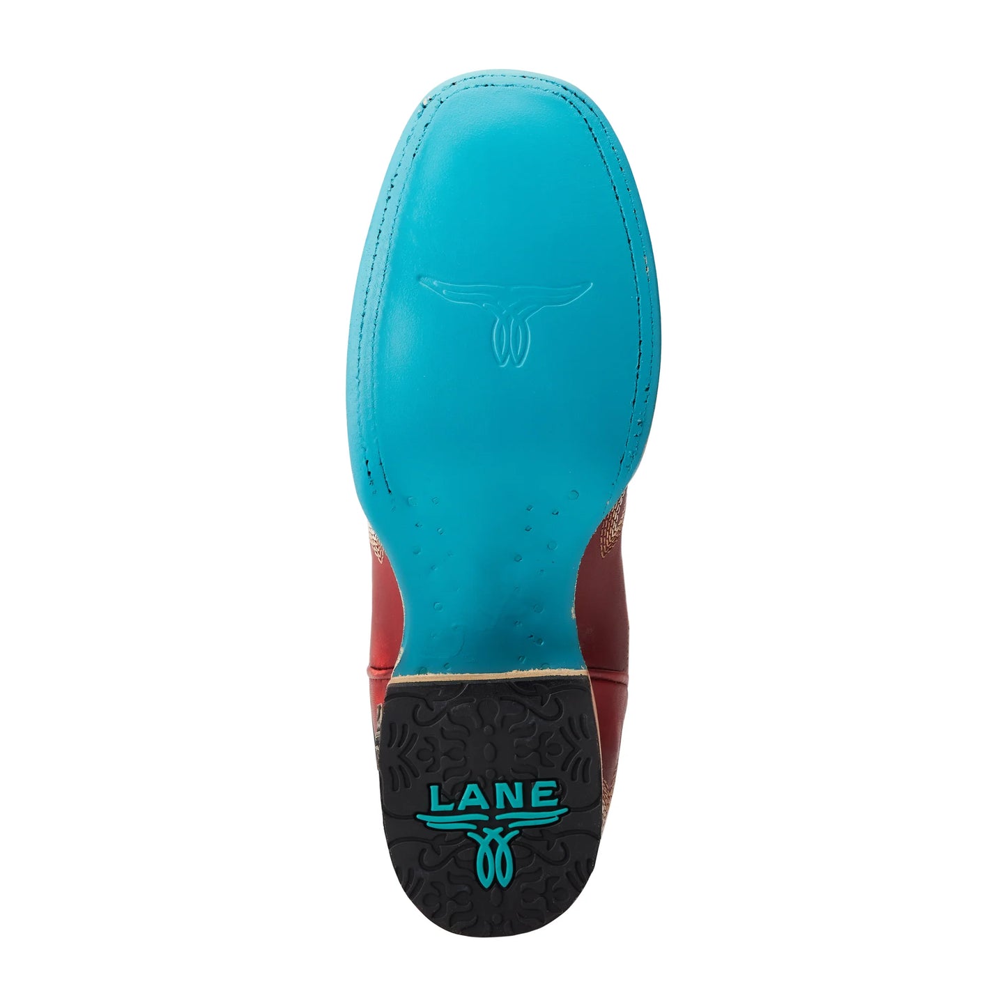 Lane Saratoga Square Smoldering Ruby Boot Sole