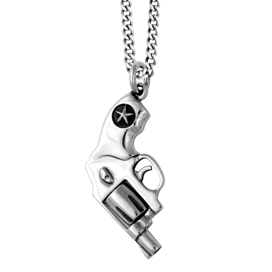 Gun pendant necklace