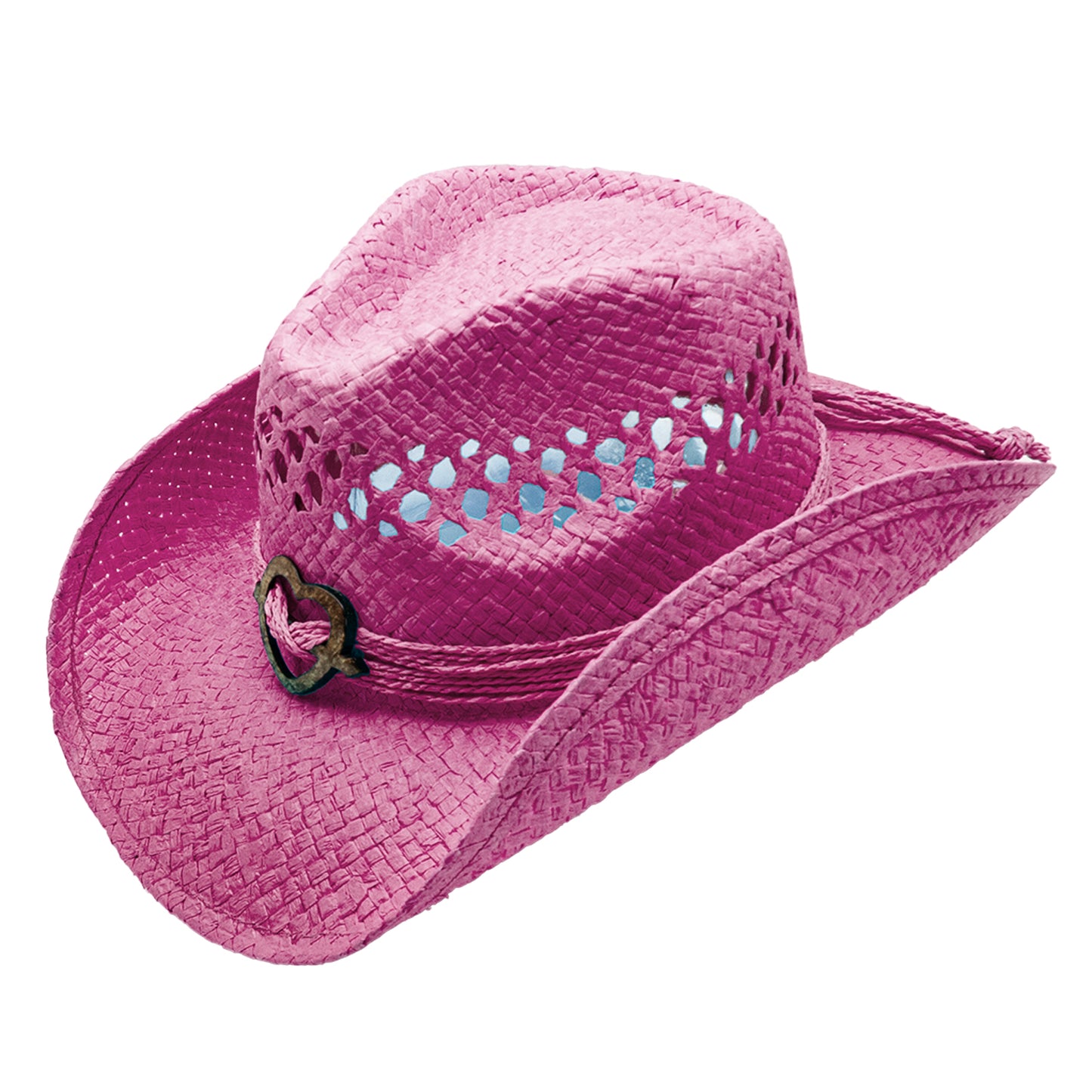Pink cowboy hat