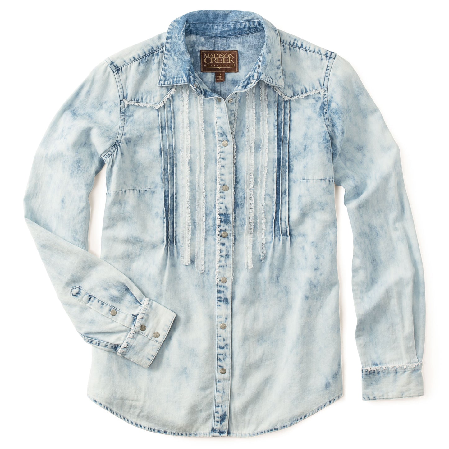 Jessie Shirt in Chambray by Madison Creek Outfitters