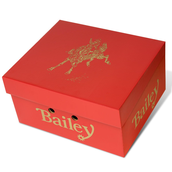 Bailey box with logo