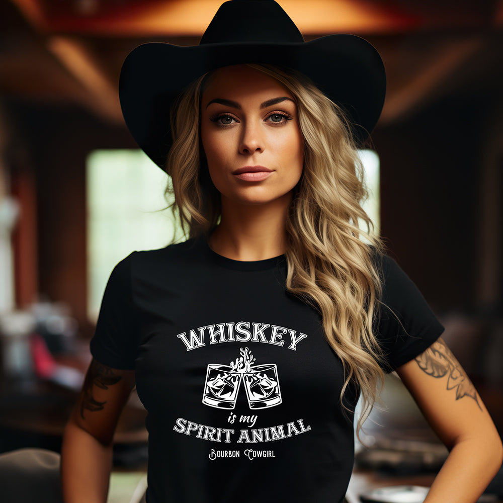 Whiskey is my spirit animal - Bourbon Cowgirl