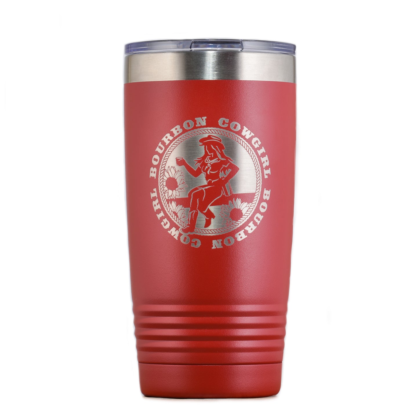 Bourbon Cowgirl Red Tumbler