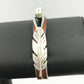 Bracelet with silver feather charm
