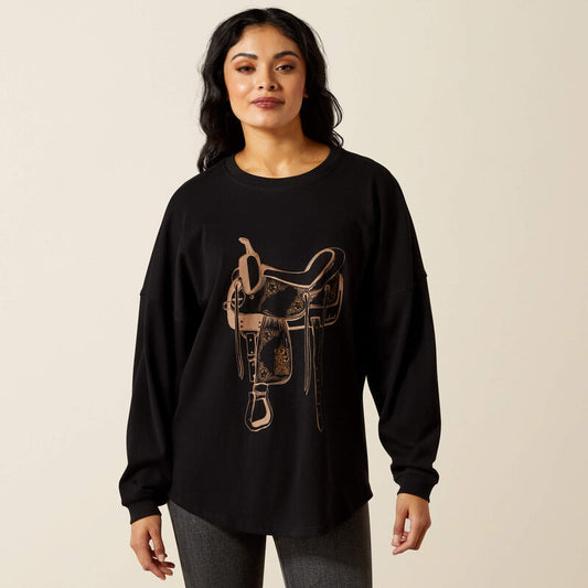 Ariat Canvas Oversized T-Shirt for Women