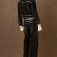 Greenwood Denim & Velvet Jacket by Double D Ranch