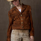 Crude Oil Suede Jacket by Double D Ranch
