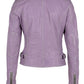 Sofia RF Leather Jacket, Digital Lavender